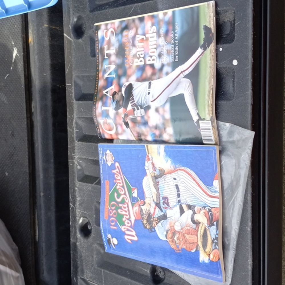 1989 World Series Program & 94 SF GIANTS Magazine